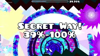 PATCHED Secret Way particle horizon by Svallux Medium Demon  Geometry Dash [upl. by Christye727]