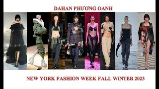 Dahan Phương Oanh  New York Fashion Week FALL WINTER 2023 [upl. by Yenffit]