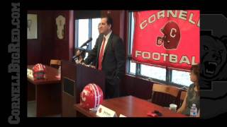 Cornell Introduces Kent Austin As Head Football Coach [upl. by Kissner]