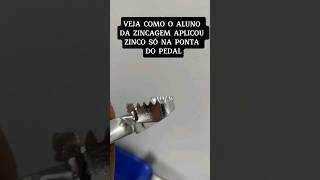 Zincagem  Galvanização metalização zincagem zinc plating peçasdemoto oficina [upl. by Liberati160]