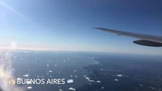 Time lapse Buenos Aires Landing [upl. by Nnaoj431]