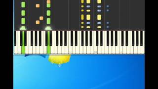 Ottawan Hands Up Piano tutorial by Synthesia [upl. by Licha]