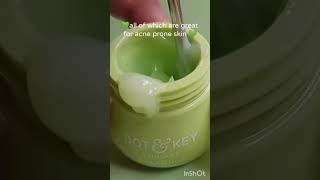 Dot and key cica calming night gel for oily skin soothing skin night gel  cica night gel viral [upl. by Hcirteid619]