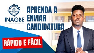 Como se candidatar a BOLSAS DE ESTUDO do INAGBE em 20242025 Passo a Passo [upl. by On]