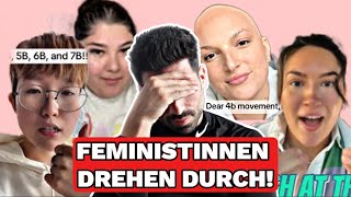 FRAUEN KÄMPFEN gegen MÄNNER  Feministische 4BBewegung [upl. by Darwin470]