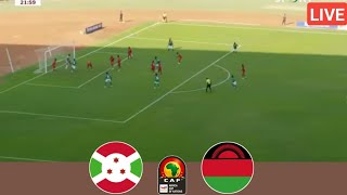 🔴LIVE Burundi Vs Malawi  Africa Cup Of Nations Qualification All Goals Result amp Highlights [upl. by Karolina]