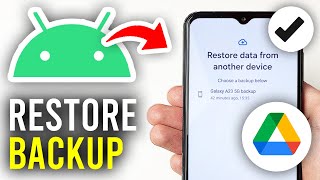 How To Restore Android Backup From Google Drive  Full Guide [upl. by Hseyaj]