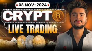 btclivetrading  Expert Trader Reveals LIVE Trade Secrets 💸💵btc gold 08 Nov 2024xauusd forex [upl. by Toy225]