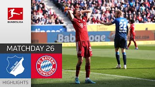 TSG Hoffenheim  FC Bayern München 11  Highlights  Matchday 26 – Bundesliga 202122 [upl. by Kampmann333]