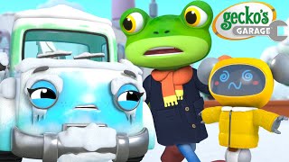 Tilly Towtruck is Ice Cool  Geckos Garage  Trucks For Children  Cartoons For Kids [upl. by Akiemaj]