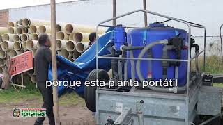 Se hizo posible el traslado de dos plantas potabilizadoras de agua a nuestra ciudad [upl. by Ocsicnarf270]