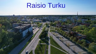 Epic Aerial Adventure DJI Drone Soars Over Raisio Keskusta in Turku Finland [upl. by Gehlbach476]