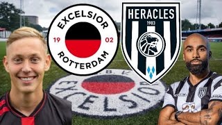 EXCELSIOR ROTTERDAM VS HERACLES ALMELO LIVE MET DE VOETBALCOMMENTATOR 645 [upl. by Myrna]