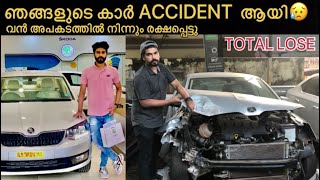 ഞങ്ങളുടെ കാർ ACCIDENT ആയി TOTAL LOSE😥😥JABISH VLOG Chapter83 [upl. by Enilauqcaj]