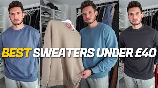 BEST Mens Sweatshirts Under £40  My TOP 5 Picks 2022 [upl. by Aviv]