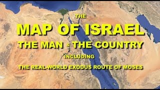 Map of Israel [upl. by Redlac]