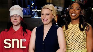 Kate McKinnon and Billie Eilish are Bringing the Christmas Spirit to SNL [upl. by Anirehtak]