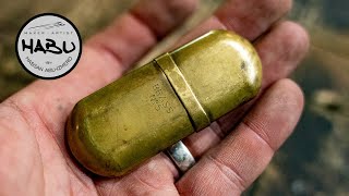 SMOKESTONE Brass No5  Restoring a WW2 lighter 🔥 [upl. by Onfre]