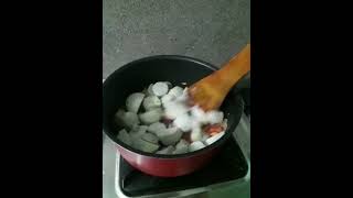 cooking chamadumpala pulusu [upl. by Tilda]