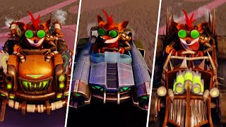 Crash Team Racing NitroFueled  Rustland karts  Dusty Rider Desert Duster and The Nuke [upl. by Atteuqahc]