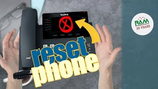 Is Your Yealink Phone Stuck Heres How You Reset Your Phone [upl. by Aan]