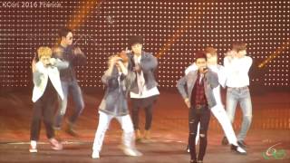 KCON 2016 France  Block B  Toy 20160602FANCAM [upl. by Kiyoshi690]