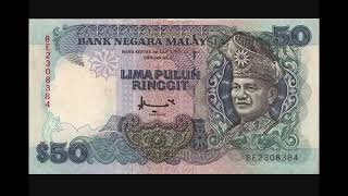 Malaysia Ringgit Notes in Year 19671995 [upl. by Weinstein]