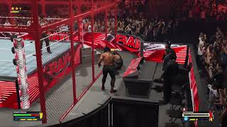 Roman Reigns vs Kevin Nash  Hell in a cell [upl. by Emorej]