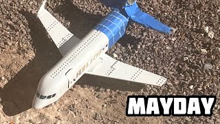 Lego Helios Airlines Airplane Emergency Landing Gone Wrong [upl. by Sorel]