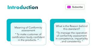 ISO 170652012  Standard overview Part1 Introduction [upl. by Aimehs]