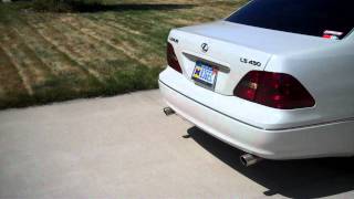 Lexus LS430 flowmaster exhaust Updated HD [upl. by Oinotnanauj]