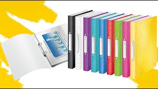 Leitz WOW Ringbinders Product Video EN [upl. by Wolsniw804]