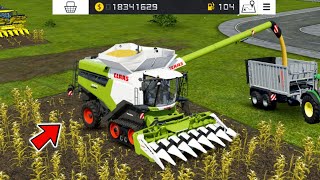 Harvesting With New Claas Harvester in Fs 16  Fs 16 Multiplayer  Timelapse [upl. by Stephen]