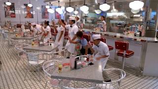 Johnny Rockets Staff  Staying Alive [upl. by Zimmer]