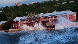 Beach after storm  Drone shots [upl. by Osmond]