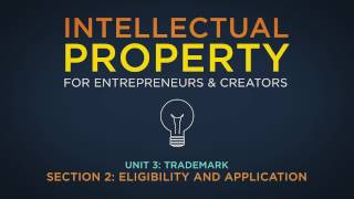 Lecture 28 Trademark Subject Matter [upl. by Halford557]