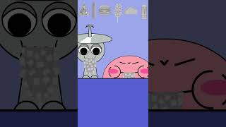 KIRBY VS CLUKR INCREDIBOX SPRUNKI  SILVER EMOTICON FOOD MUKBANG  KIRBY ANIMATION [upl. by Swerdna280]