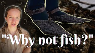 My Medieval Fish Shoes an educational journey in history weird leathers and shoemaking [upl. by Fauch]