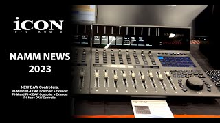 ICON NAMM NEWS 2023  New V1M P1M P1Nano DAW Controllers [upl. by Reube]