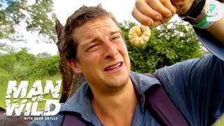 Bear Grylls’ Wildest Things Eaten  Man vs Wild  Discovery [upl. by Ingold660]