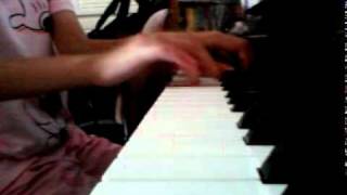 Pachelbelchaconne in f minor on piano [upl. by Annocahs856]