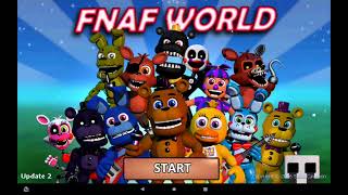 FNAF World Chipper Ending Speedrun Normal Adventure mode on Mobile [upl. by Ahsienor]