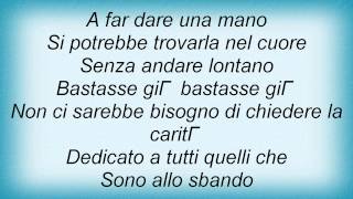 Eros Ramazzotti  Se Bastasse Una Canzone Lyrics [upl. by Arret565]