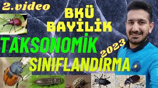 2023 BKÜ Bayilik ve Toptancılık Sınavı  Taksonomik Sınıflandırma Konu anlatım 2Video bkü bayilik [upl. by Lowenstein941]