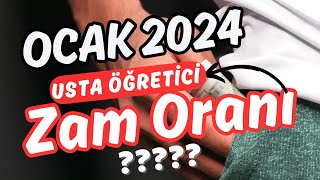 memur maaş zammı ve 2024 ocak usta öğretici ücret hesaplama [upl. by Anelliw392]