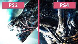 Alien Isolation  PS3 vs PS4 Graphics Comparison Full HD [upl. by Courtund]