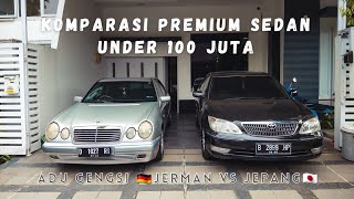 Adu Gengsi Sedan Mewah Under 100 Juta  Mercy W210 VS Toyota Camry 24 XV30 [upl. by Ender]