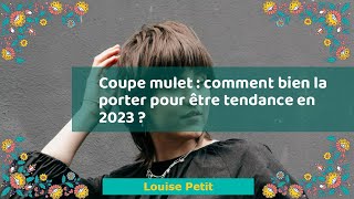 Coupe mulet  comment bien la porter pour être tendance en 2023 [upl. by Efrem713]