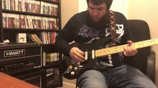 Pink Floyd Time solo cover with Hiwatt Little D Sigler 920d custom shop modded David Gilmour strat [upl. by Nyltiac831]