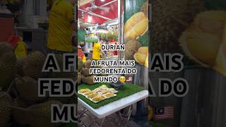 Durian a fruta mais fedorenta do mundo shorts malasia comida durian comidaasiatica vocesabia [upl. by Imiaj]